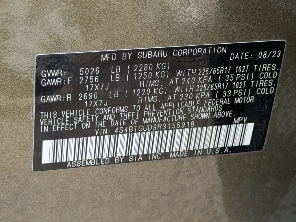 2024 Subaru Outback Wilderness