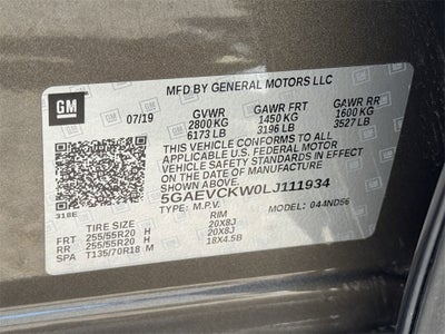 2020 Buick Enclave Avenir