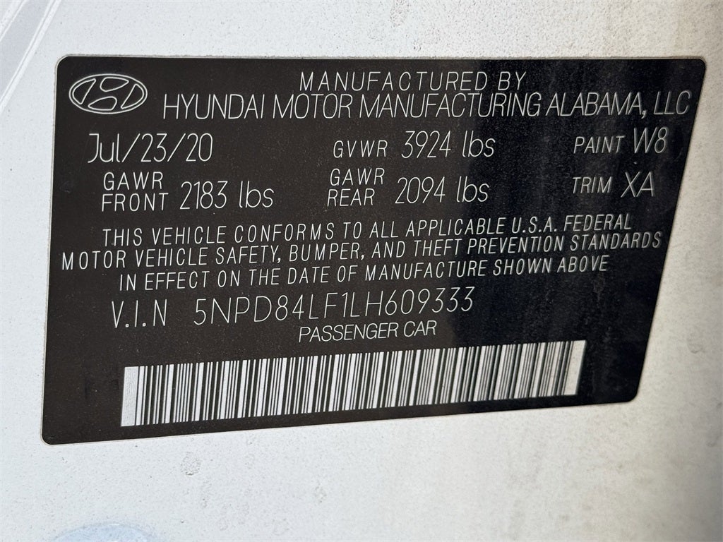 2020 Hyundai Elantra SEL