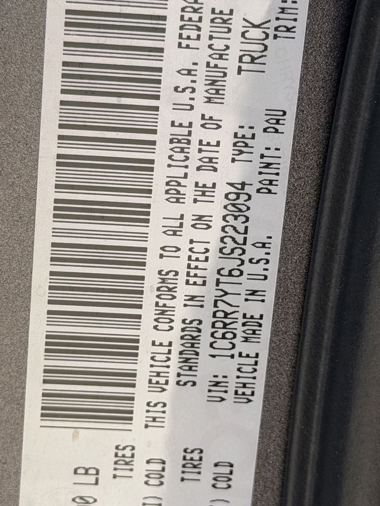 2018 RAM 1500 Rebel Crew Cab 4x4 5'7' Box