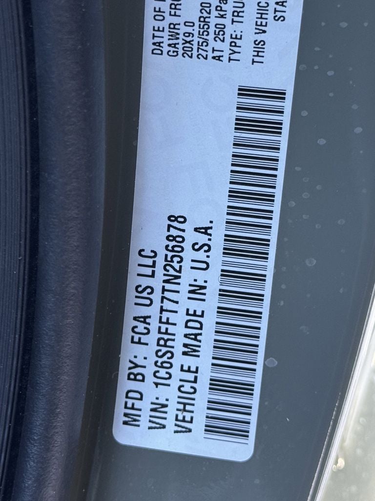 2026 RAM Ram 1500 RAM 1500 BIG HORN CREW CAB 4X4 5'7' BOX