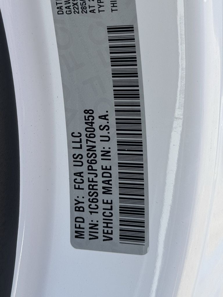 2025 RAM Ram 1500 RAM 1500 LARAMIE CREW CAB 4X4 5'7' BOX