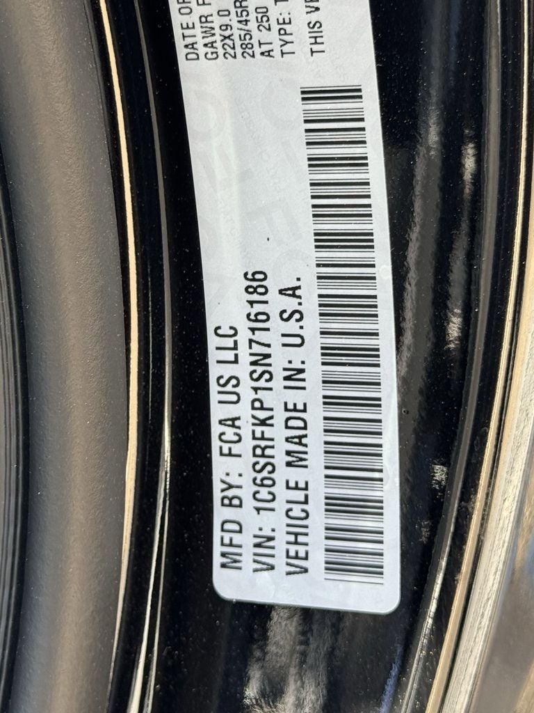 2025 RAM Ram 1500 RAM 1500 TUNGSTEN CREW CAB 4X4 5'7' BOX