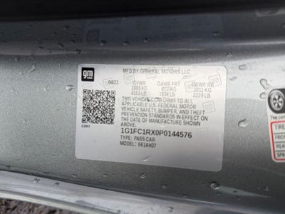 2023 Chevrolet Camaro RWD Coupe 2LT