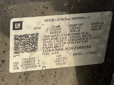 2019 GMC Acadia SLT-1