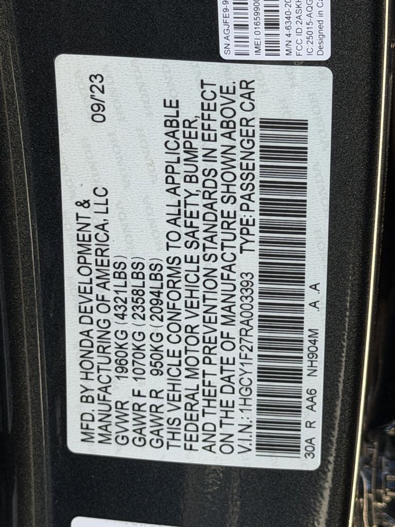 2024 Honda Accord Sedan LX