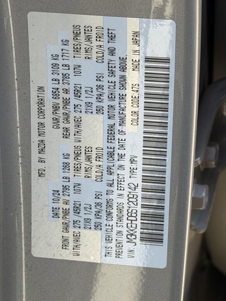 2025 Mazda Mazda CX-90 3.3 Turbo Premium Plus Package