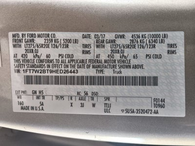 2017 Ford F-250SD Lariat