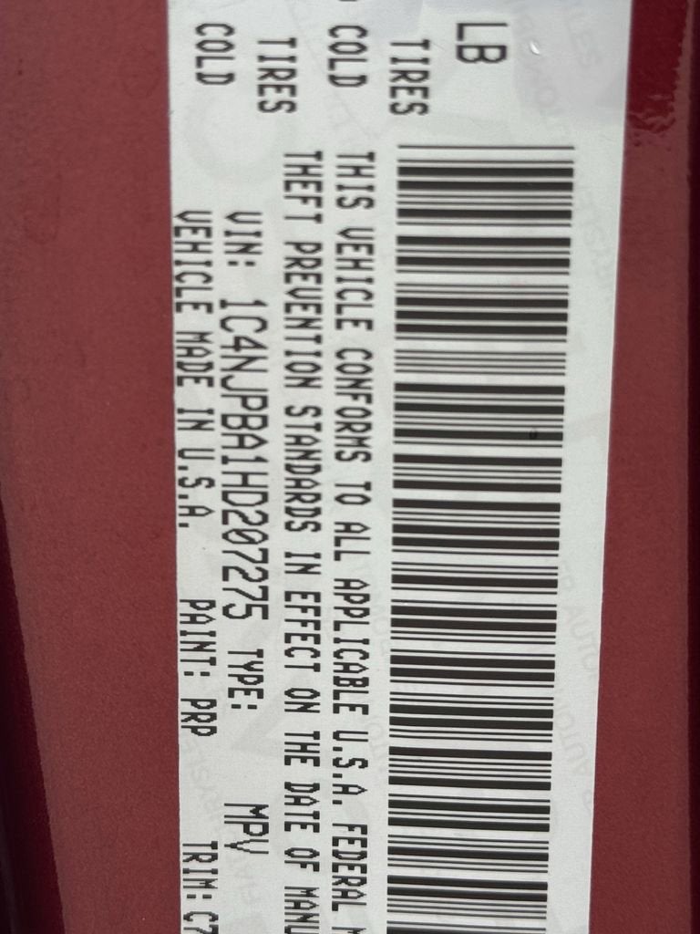 2017 Jeep Patriot Sport