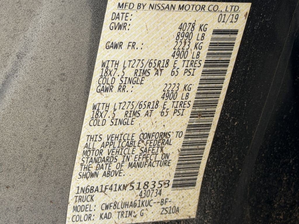 2019 Nissan Titan XD PRO-4X