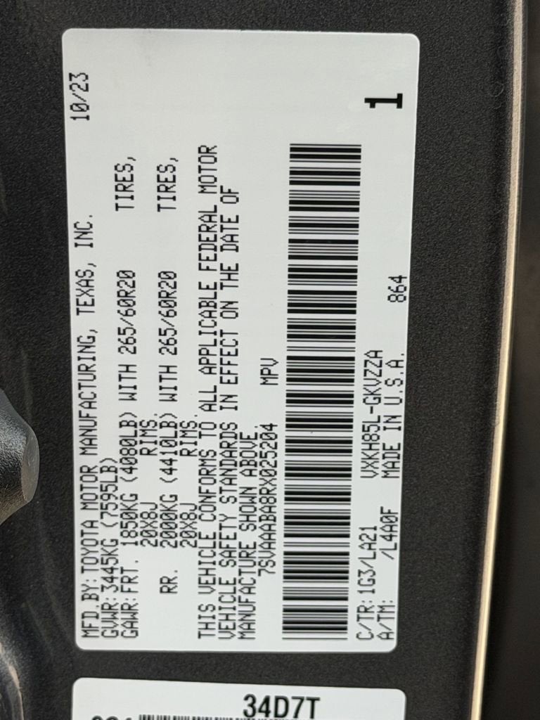 2024 Toyota Sequoia SR5