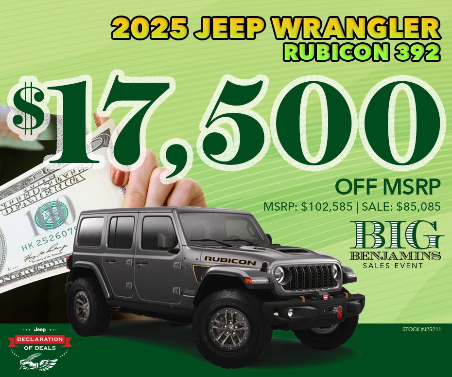 2025 Jeep Wrangler Rubicon 392