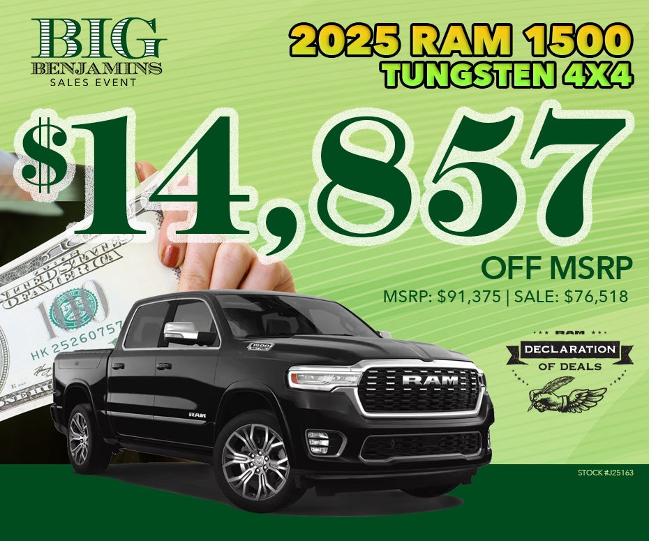 2025 Ram 1500 Tungsten 4x4