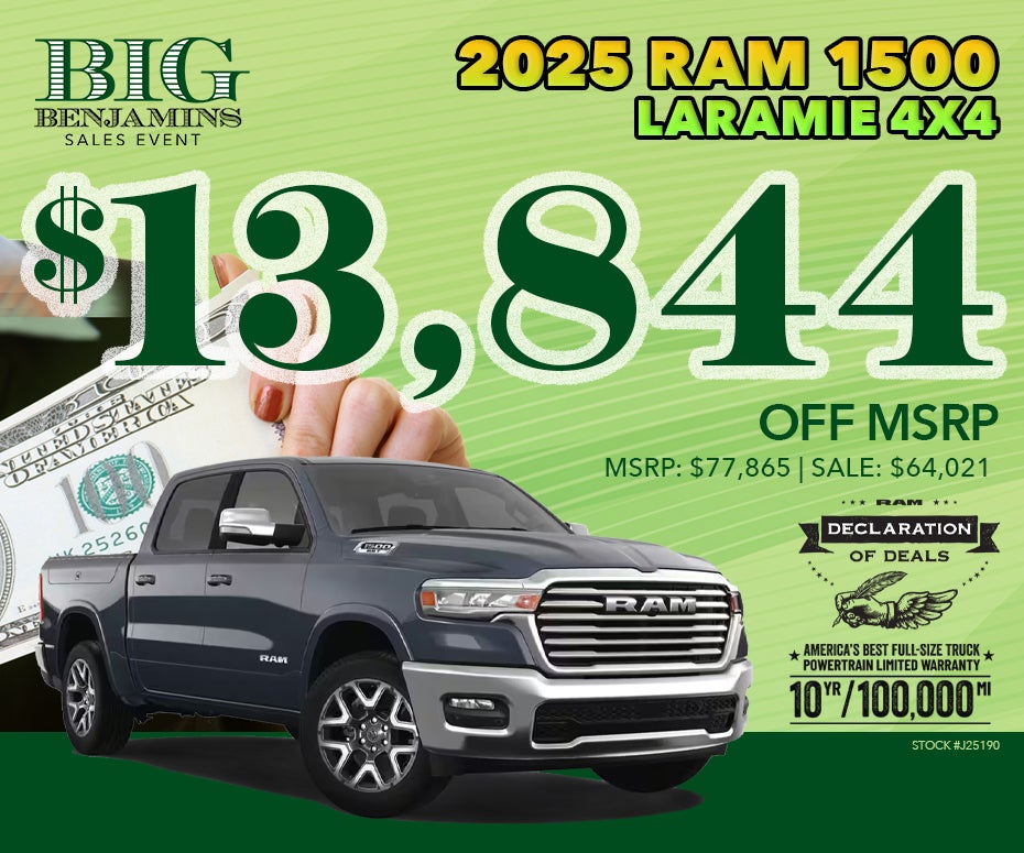 2025 Ram 1500 Laramie 4x4
