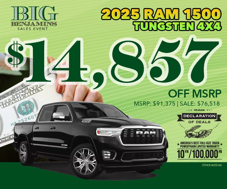 2025 Ram 1500 Tungsten 4x4