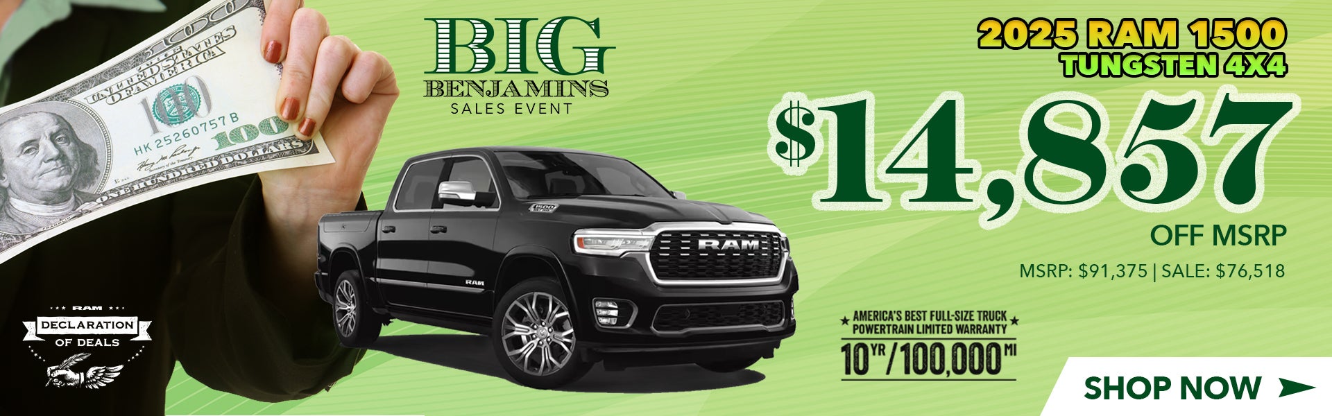 2025 Ram 1500 Tungsten 4x4