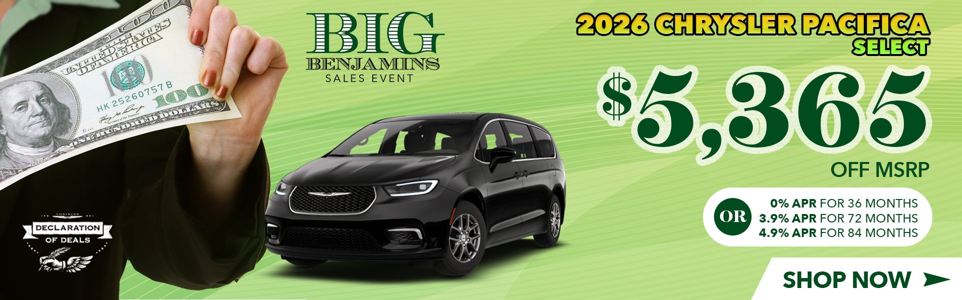 2026 Chrysler Pacifica Select