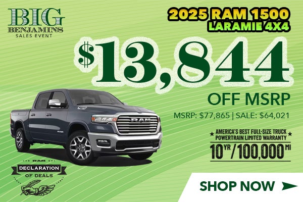 2025 Ram 1500 Laramie 4x4
