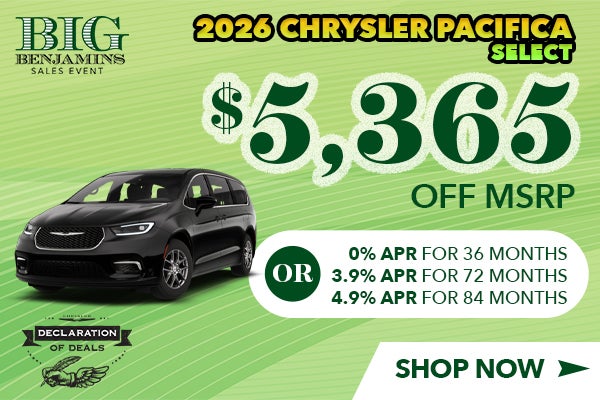 2026 Chrysler Pacifica Select