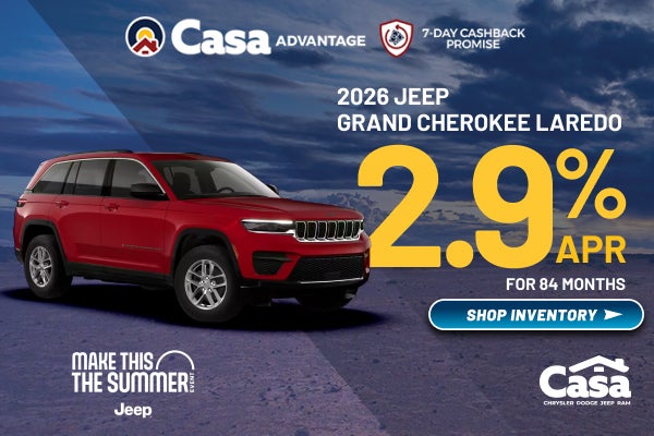2026 GRAND CHEROKEE LAREDO 4X4