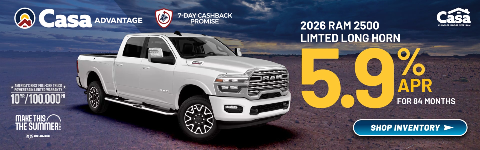2026 RAM 2500 LIMITED LONGHORN