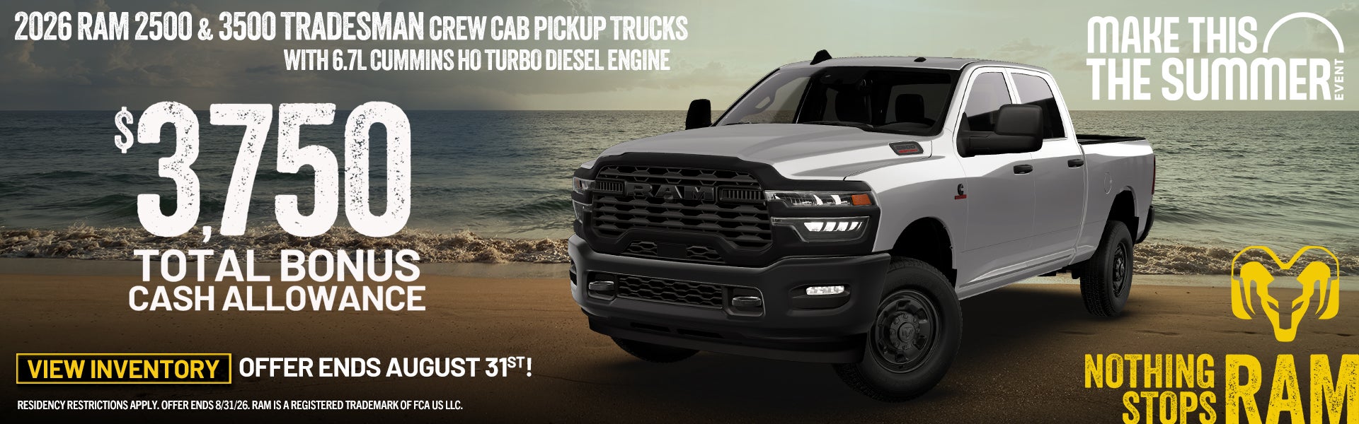 2026 Ram 2500 & 3500 Tradesman