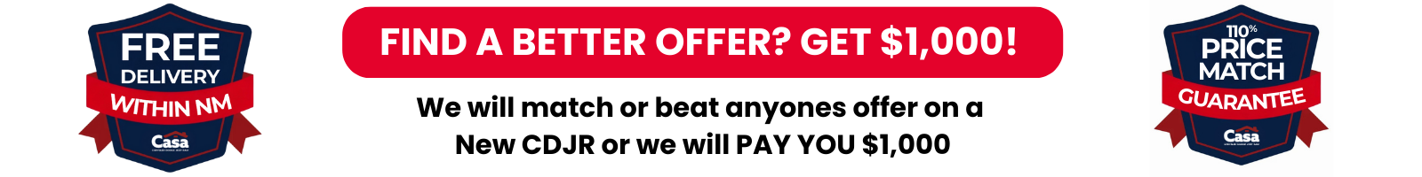 Casa Price Match