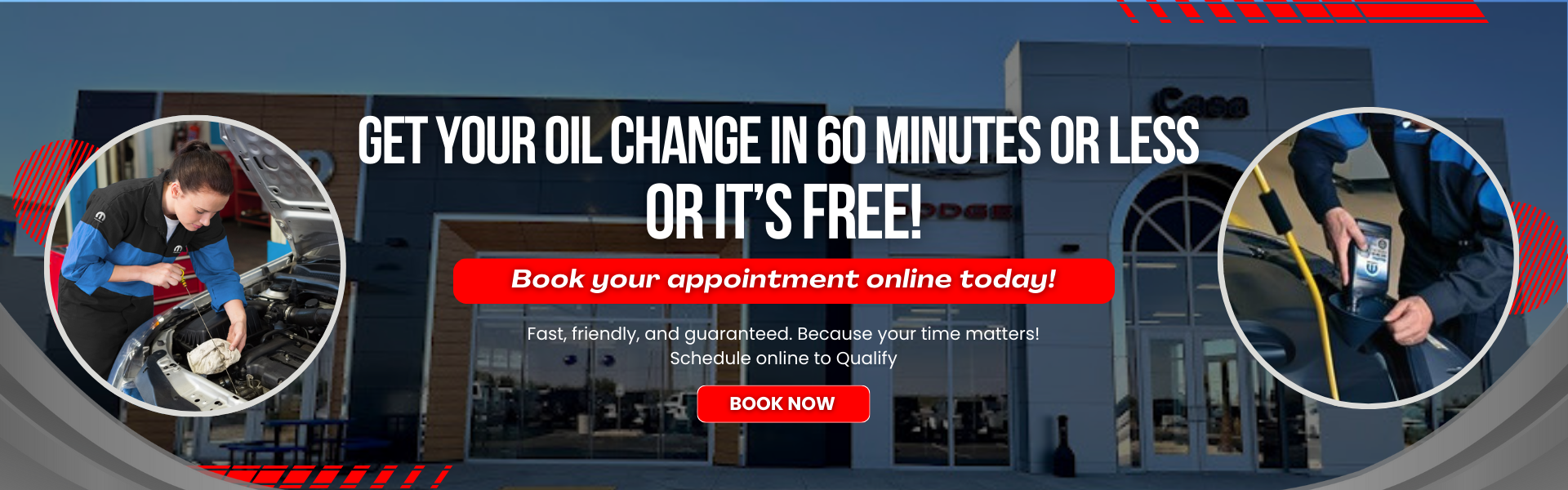 60 Minute Oil Change