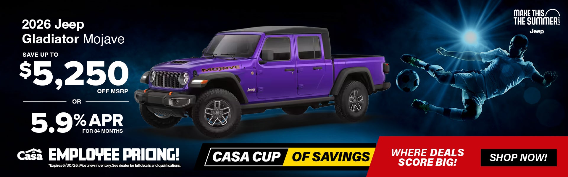 2026 JEEP GLADIATOR MOJAVE