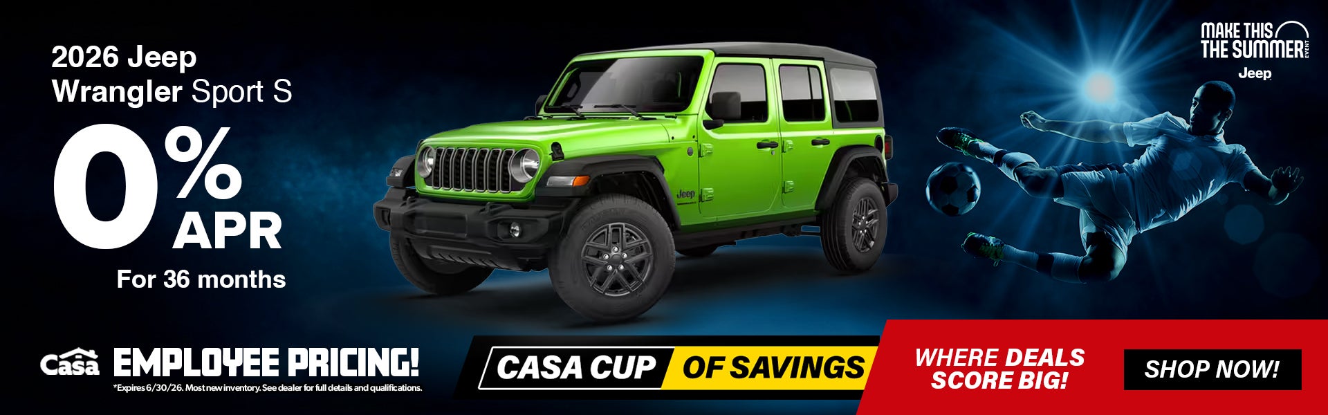 2026 JEEP WRANGLER SPORT S