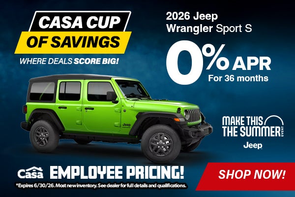 2026 JEEP WRANGLER SPORT S