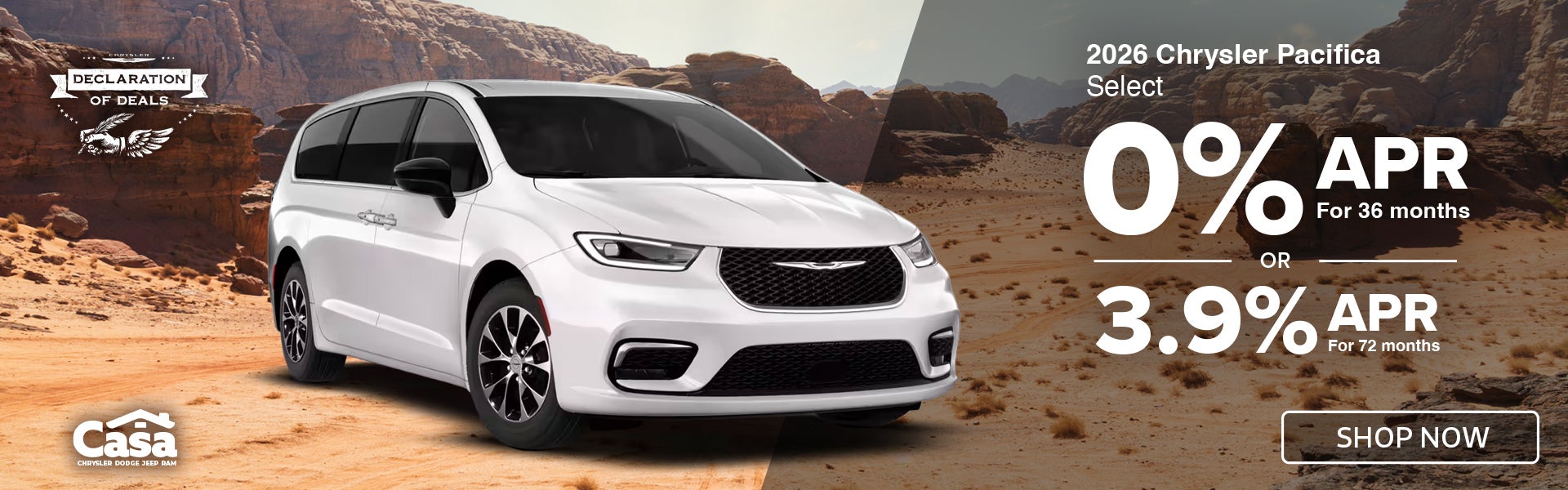 2026 Chrysler Pacifica Select