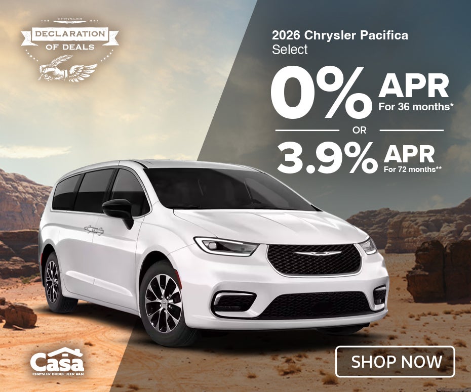 2026 Chrysler Pacifica Select