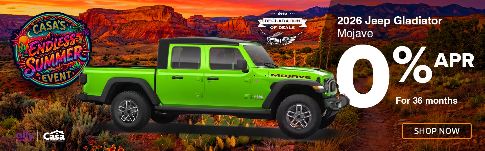 2026 JEEP GLADIATOR MOJAVE