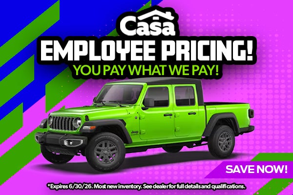 Employee Pricing