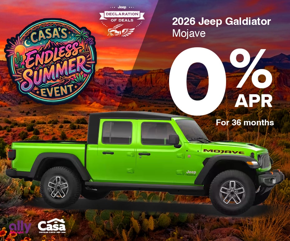 2026 JEEP GLADIATOR MOJAVE