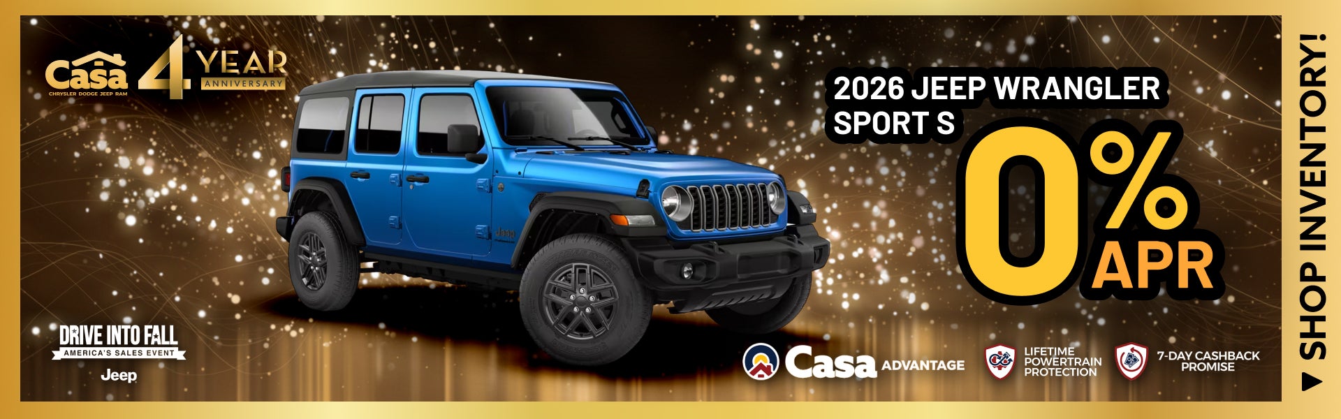 2026 WRANGLER 2-DOOR SPORT S