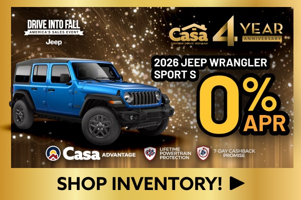 2026 WRANGLER 2-DOOR SPORT S