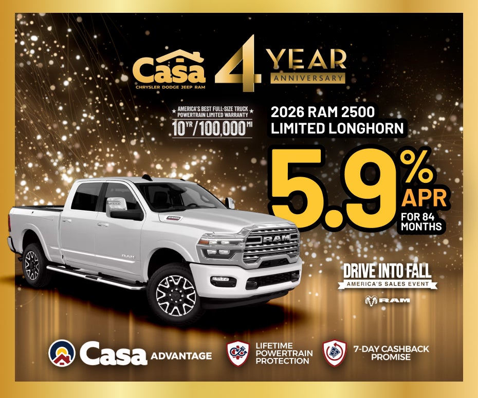 2026 RAM 2500 LIMITED LONGHORN® CREW CAB 4X2 6' 4’ BOX
